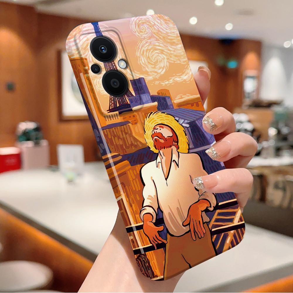 Все включено Пленка Чехол для телефона Мультяшный Модный дизайн Жесткий Чехол Полная защита Защита камеры для OPPO A60 A96 Reno12 Realme C53 C75