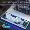 K78 RGB Полноцветная Механическая Клавиатура, Настраиваемая, С возможностью горячей замены.