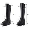 Female Winter Boots New Genuine Leather Female  Boots Big Size Wool Booties Woman Non-slip
