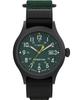 Часы Timex Men's Expedition Scout 40 мм - зеленый Fast Lap зеленый циферблат IP черный корпус, зеленый/зеленый/IP черный. , Экспедиционный разведчик 40 мм.