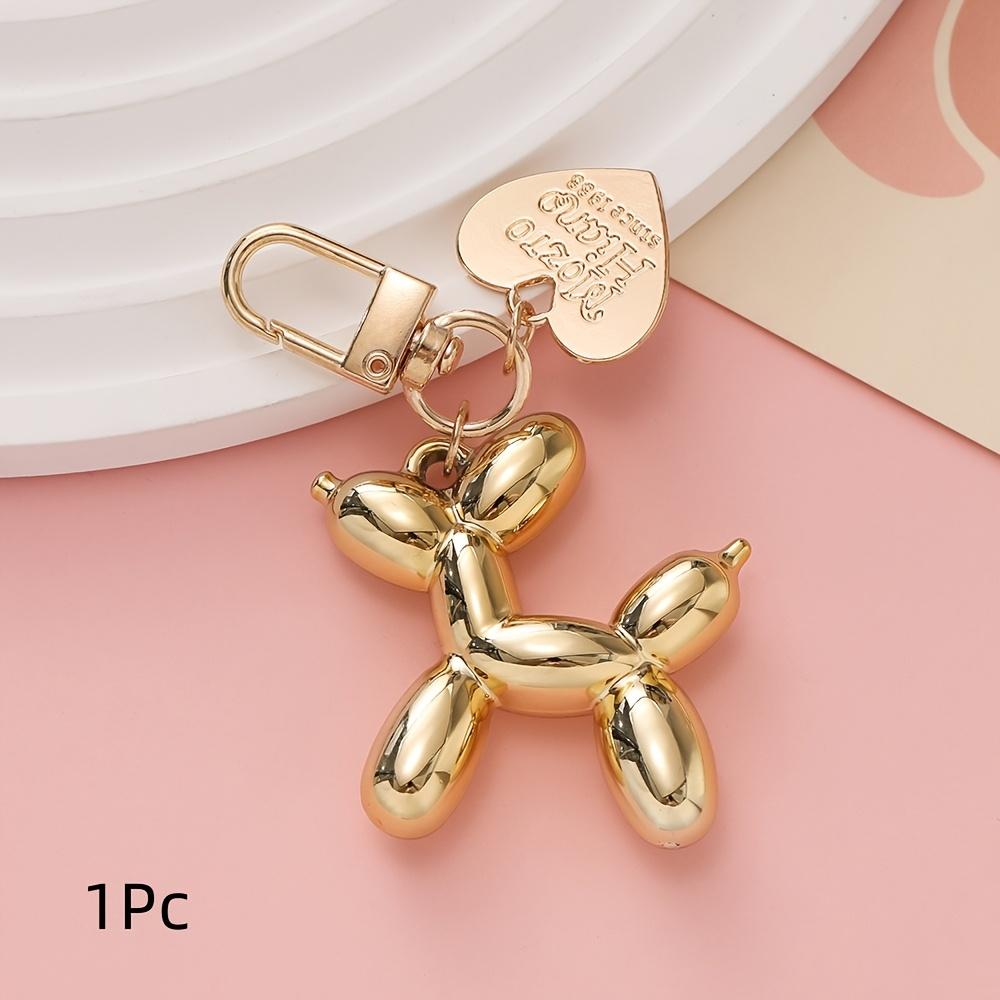 1pc Dog Pendant Keychain Small Bag Charms, Gift Ideas, Fashion Jewelry Accessories