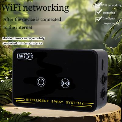 WiFi Таймер для полива в тропическом лесу Система полива Туманные форсунки Комплект для полива Автоматическая система распыления туманом для полива растений