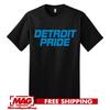 ЧЕРНАЯ ФУТБОЛКА DETROIT PRIDE Рубашка Lions NFL Футбол Город Моторов Tigers 313 Футболка Унисекс