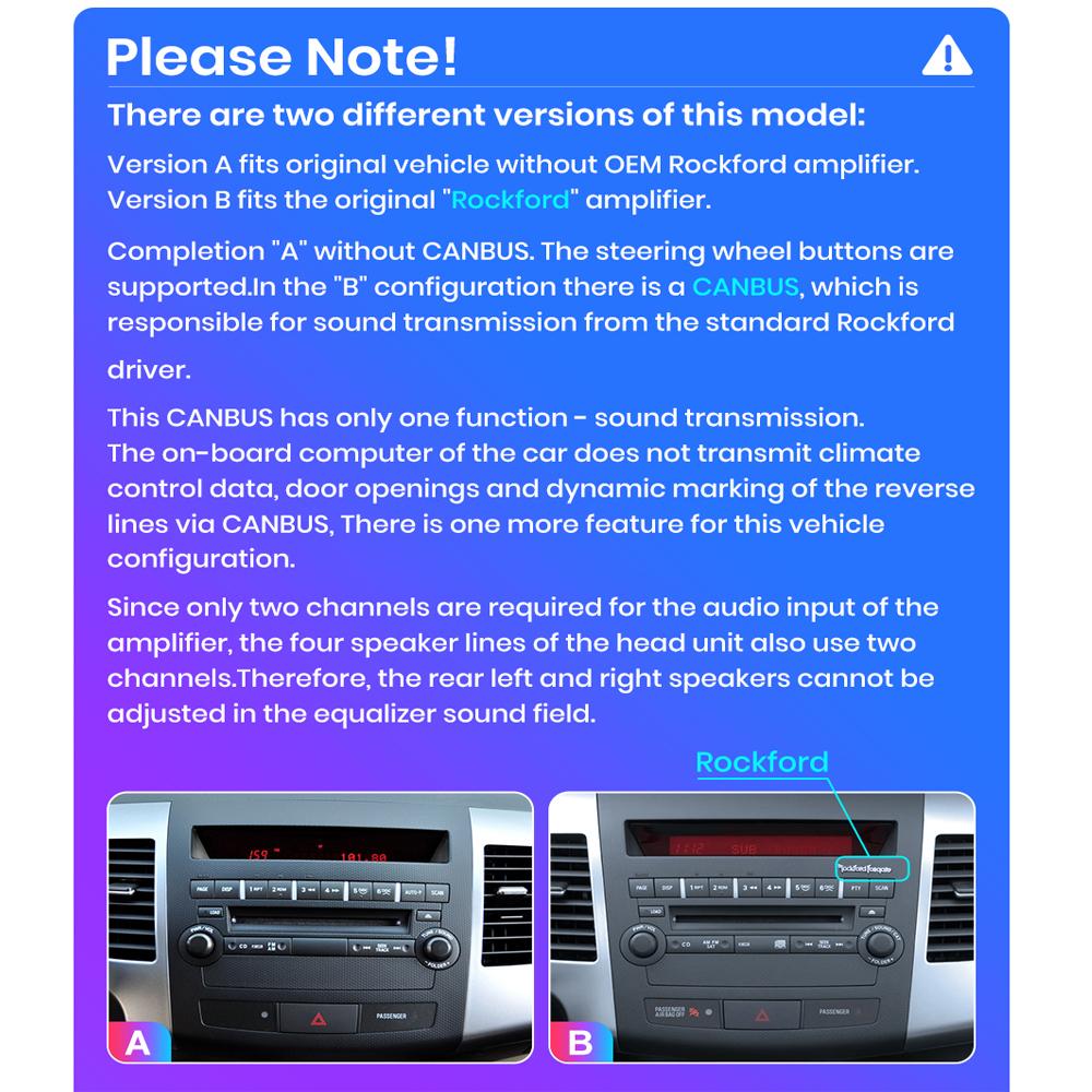 9-дюймовый Android для Mitsubishi Outlander 2005-2011, автомобильный радиоприемник, мультимедийный видеоплеер, GPS-навигация, WIFI, 1 + 16 ГБ