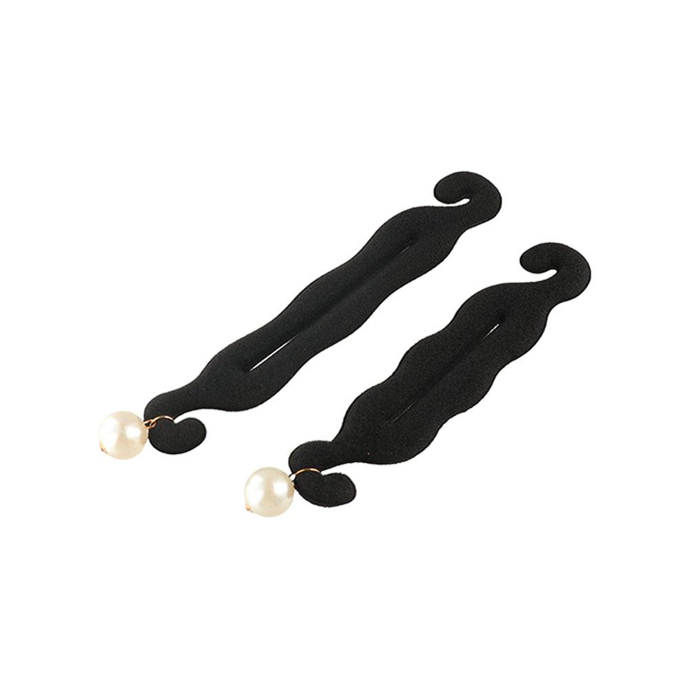 Hair Disk Donut Hairstyle Twist Maker Foam Sponge Clip Bun Curler Braider Hair Bun Maker Women