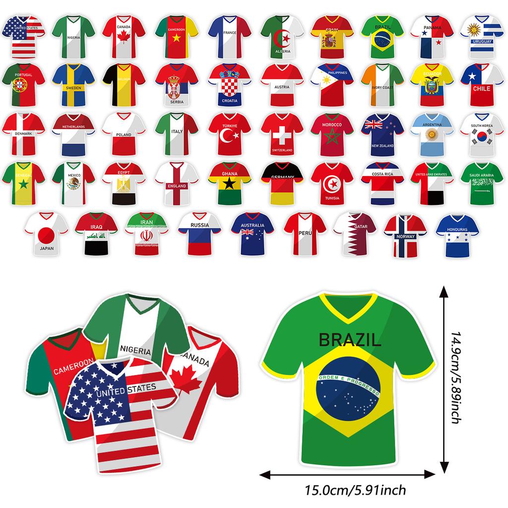 World Cup Theme Pennant Banner Set for Bars Parties Décor Outdoor Decoration Props 3M