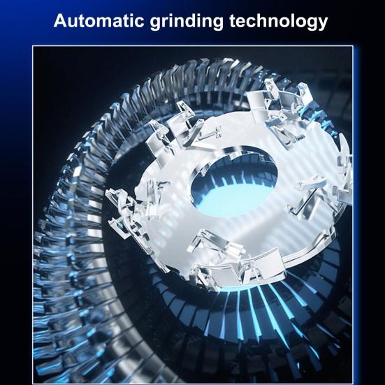 Электробритва карманного размера, острое лезвие, низкий уровень шума, сильная мощность, моющаяся, глубокое бритье, интерфейс Type-C, двойная головка, мужская бритва для бороды, использование в командировке