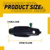 Left Front Driver Side Black Exterior Door Handle For Kia 2003-2006 Sorento LX V