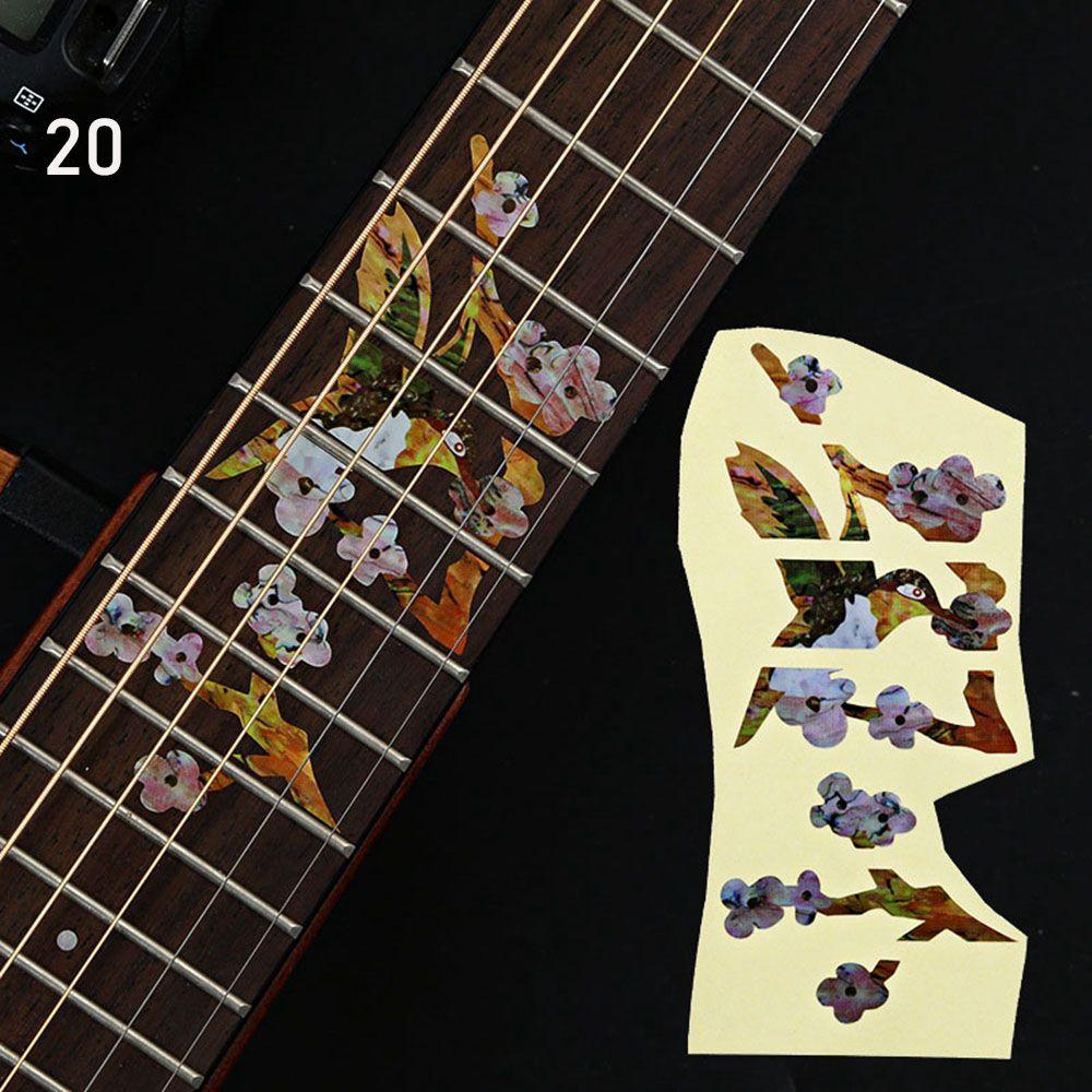 Decorations Ultra Thin Stickers Guitarra Accessories Fretboard Sticker Cross Inlay Decals