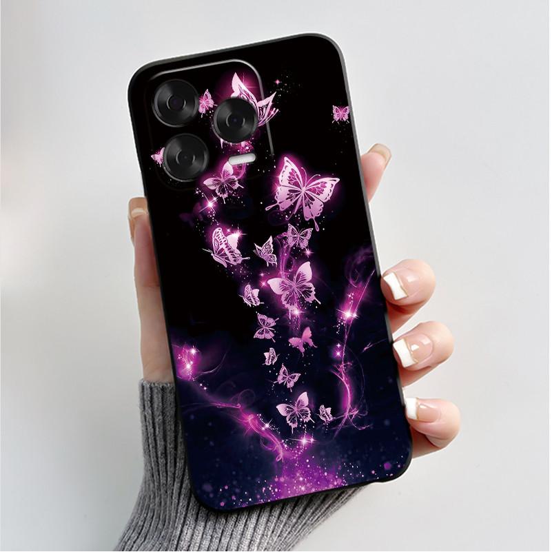 Printing Case For ZTE Blade V70 Vita Fundas For ZTE Nubia V70 Design Capa Soft Silicone Black Shell Cover Cute Flower Case Coque