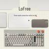 Lofree OE918 Little Square Трехрежимная механическая клавиатура с 98 клавишами