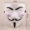 Маска V For Vendetta на Хэллоуин, страшные принадлежности для вечеринок, аксессуары для косплея
