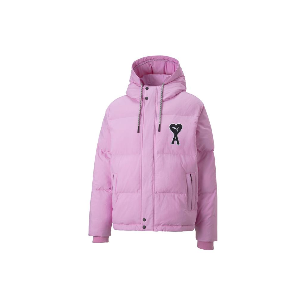 Puma X Ami Padded Jacket Orchids Unisex Streetwear 535991-88