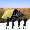 4/6Pcs Suction Cup Hooks with 360° Rotating Buckle Awning Suction Cups Tie Down Suction Cup for Camping Tarp Accessory
