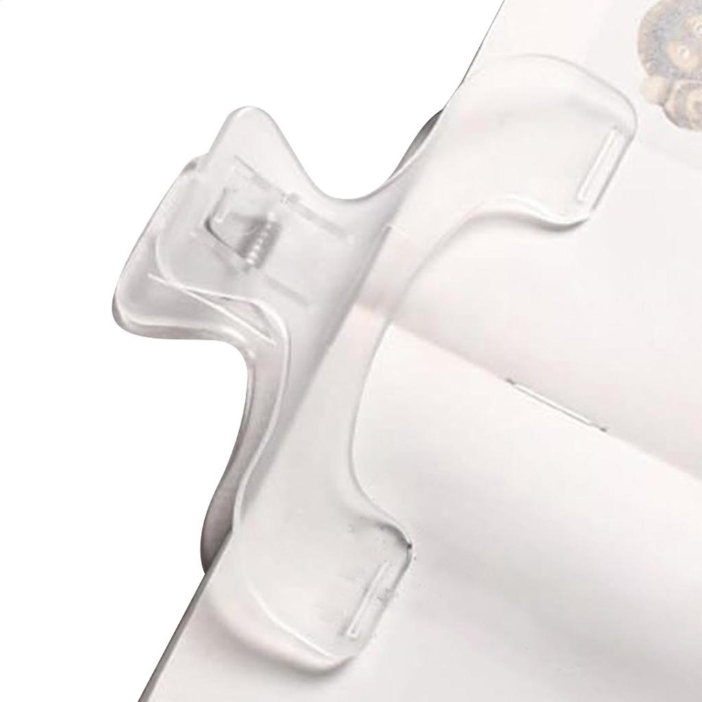 Прозрачный пластиковый зажим для книги Простой помощник для чтения Держатель для фиксированных страниц книги Закладка Креативный практичный держатель для заметок Подарок для студента