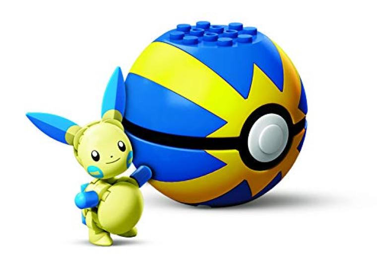 Конструктор Mega Construx Pokemon Шар Монстров, 332 детали, Смешанный ассортимент, Коробка на 12 штук, FPM00-987B
