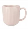 Ribbed Ceramic Basic Mug, Various Colors, 1pc