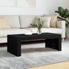 VidaXL Coffee Table Black 102x50x36 Cm Engineered Wood 823367