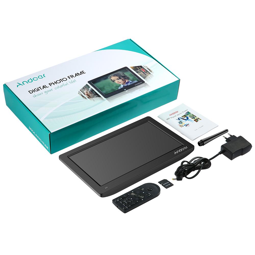 Andoer 11.6 Inch Digital Photo Picture Frame FHD 1920*1080  IPS Screen Support