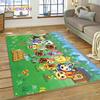 Cute Animal Crossing New Horizons Cartoon Carpet Rug for Bedroom Living Room Home Sofa Decoration,Kid Game Large Decor Floor Mat