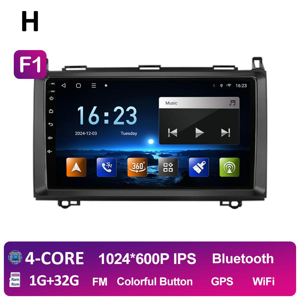Навигация GPS беспроводной Carplay для Mercedes Benz W169 W245 B200 W906 Sprinter W639 Vito Autoradio Bluetooth 2.5D сенсорный экран