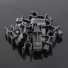 10pcs Durable Holder Replacement Prod Rod Clamp Black Retainer Hood Bonnet Support Clip 65722EB300