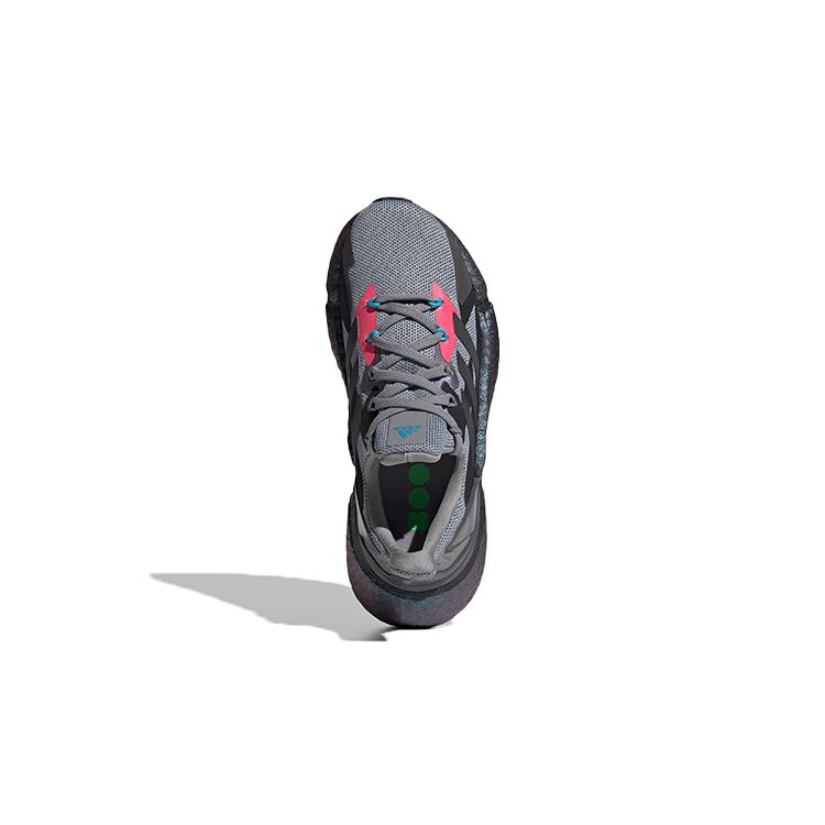 adidas X9000l4 Износостойкие Износостойкие Низкие Беговые Кроссовки Серый Черный Подростки FW9296