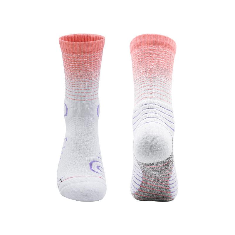 Adult Basketball Socks Actual Training Socks Children Towel Bottom Sweat Absorbing Shock Non-Slip Sports Socks Men