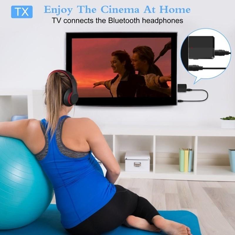 ZF-169 Plus три-в-одном Bluetooth 5,0 передатчик/адаптер приемника аудио Bluetooth передатчик Mini AUX стерео для автомобильного музыкального ТВ