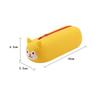 Soft Stationery Box Cartoon Animal Pouch Bag Cute Silicone Pencil Case  School