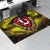 Dynamo Dresden Badge Stadium Scene Print Area Rug Non‑Slip Rectangular Floor Mat Soccer Fan Home Living Decor