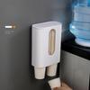 Household Disposable Cup Holder Automatic Cup Extractor Water Dispenser Water Cup Holder Punch Free Paper Cup Storage Rack