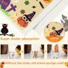 Honeydak 6 Pcs Halloween Swedish Dish Towels Ghost Pumpkin Swedish Kitchen Dishcloths Washable Reble Halloween Dish Cloths Witch Absorbent Fast