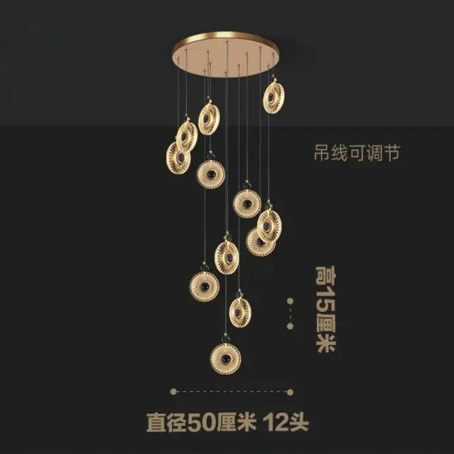 Nordic Home Decor Подвесной светильник для столовой Освещение в помещении Хрустальный светильник Подвесной светильник Люстра Лампы для гостиной