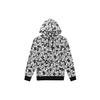 Letter Print Pullover Hooded Sweatshirt Women Sweatshirts Black VN0A48CHBLK