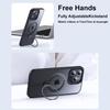 Чехол для мобильного телефона iPhone 15 Pro Max с магнитной подставкой, покрытие из ТПУ+ПК, совместимый с MagSafe
