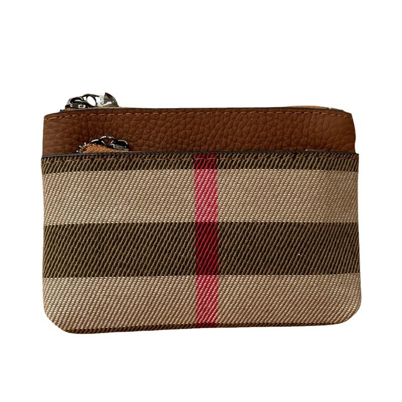 Женский мини кошелек для монет из натуральной кожи - Новый модный стиль 2025