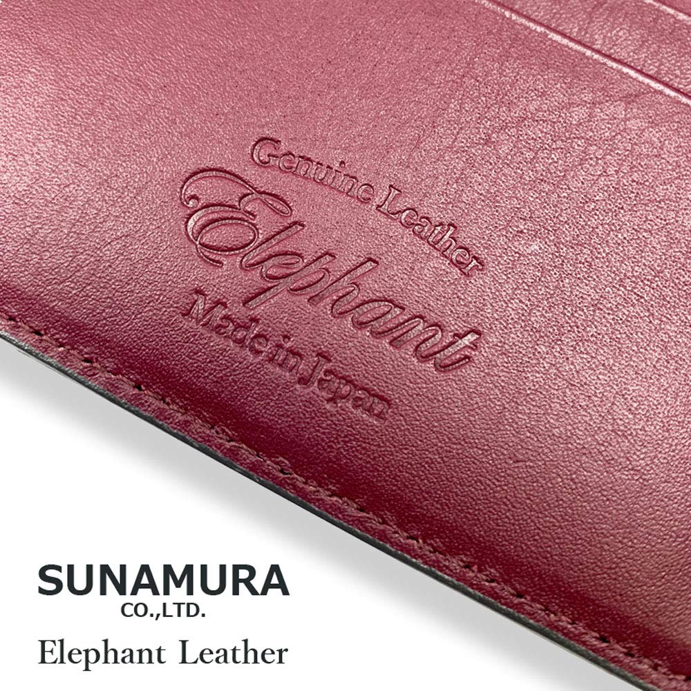 3 SUNAMURA Sunamura Сделано в Японии Высококачественные ножницы для купюр из слоновой кожи Двойной складной кошелек Зажим для денег [TAKKA Shoji] [Все цвета] (ly1100) (Шоколад)