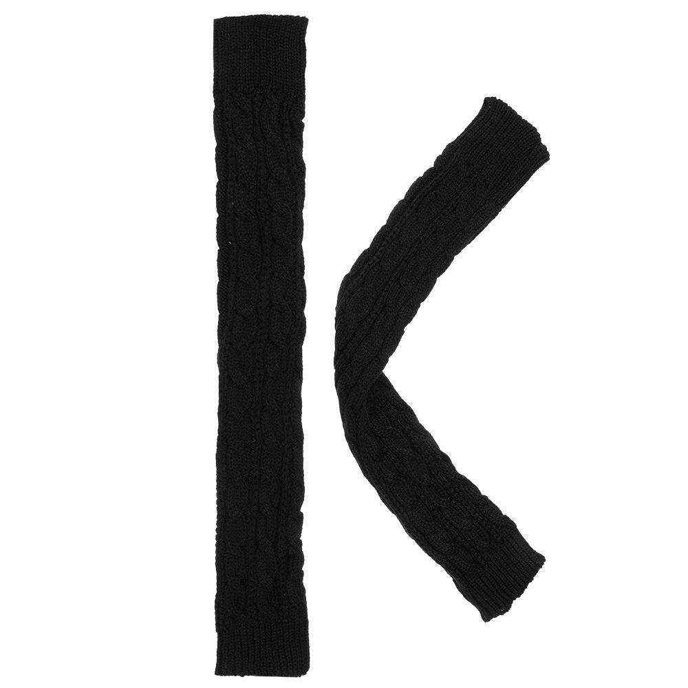 Женщины Девочки Без пальцев Осень Зима Весна Рукава Теплые Шерстяные Варежки Длинные Перчатки Вязаные Перчатки