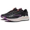 Li Ning Furious Rider 5.0 Технология BOOM Низкие беговые кроссовки Женские Черно-фиолетовые ARZR002-11