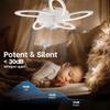 Потолочный вентилятор со светом для гостиной, спальни, столовой - Стильный декор для дома