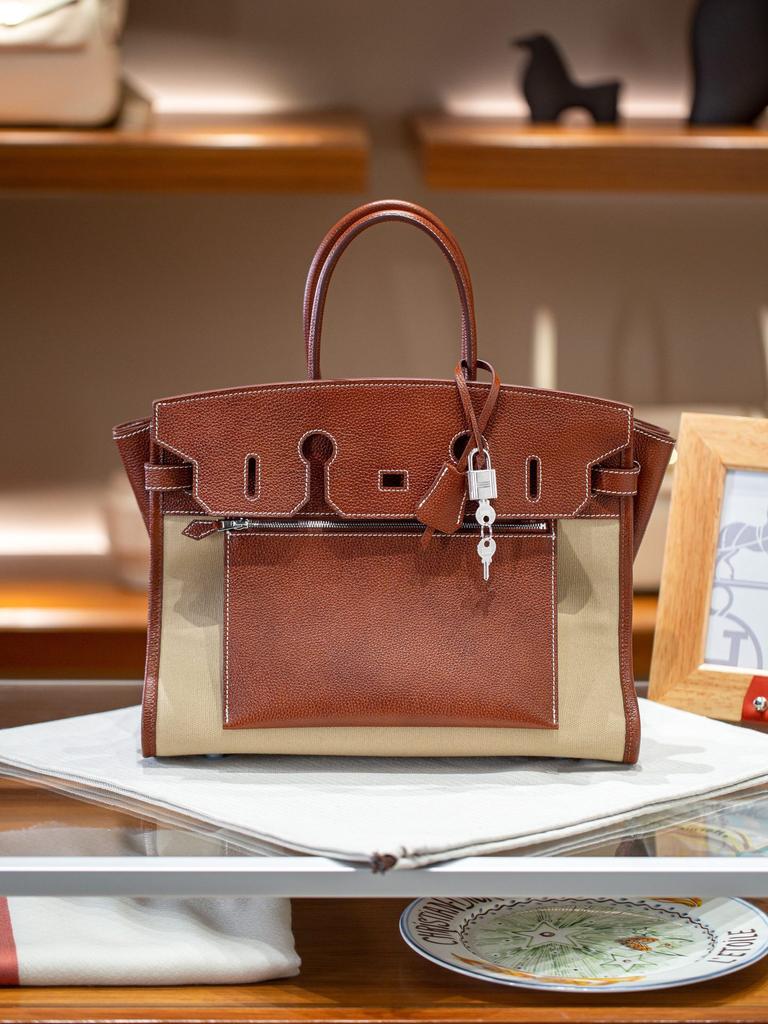 A Ienvers Reverse Metal Bag Large Capacity Handbag Genuine Leather Matching Womens Bag