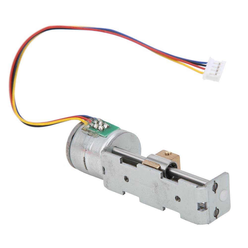 Mini Linear Stage Actuator, Small Slide Rail Screw Stepper Motor, Stepper Motor with Planetary Reducer for Measuring Equipment, Printers