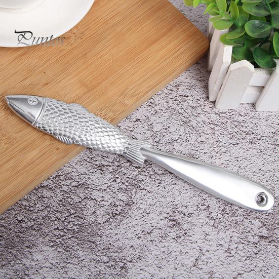 Рыбочистка из нержавеющей стали для удаления накипи, легкоочищаемый инструмент для чистки чешуи рыбы, скребок для чистки рыбы