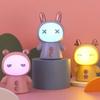 Lovely Cartoon Table Lamp Portable Night Light Eye Protection Reading Lamp  Room Decoration