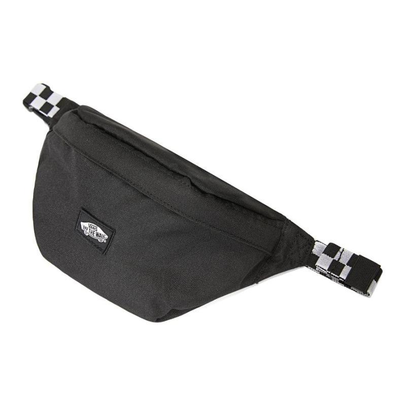 Vans Nylon Shoulder Bag, Crossbody Bag, Fanny Pack Regular Unisex Black Vans VN0A5I1GJ0Z