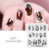 Nail Stamping Plate Fashion 90 Stamp Template Nail Salon Printing Design Manicure Tool