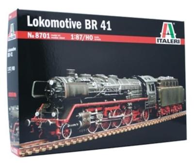 Platz Italeri немецкий паровоз BR41 пластиковая модель IT8701 1/87(HO)