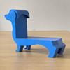 Minimalist Sausage Dog Wine Rack Ornament - Desktop Display, Red Wine Holder