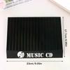 Стойка для хранения дисков в минималистичном стиле, в форме CD, с 18 отделениями
